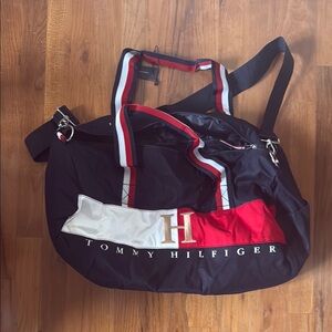 Tommy Hilfiger Black and Red Men's Bag